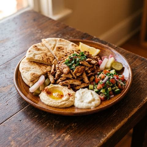 Shawarma de pollo